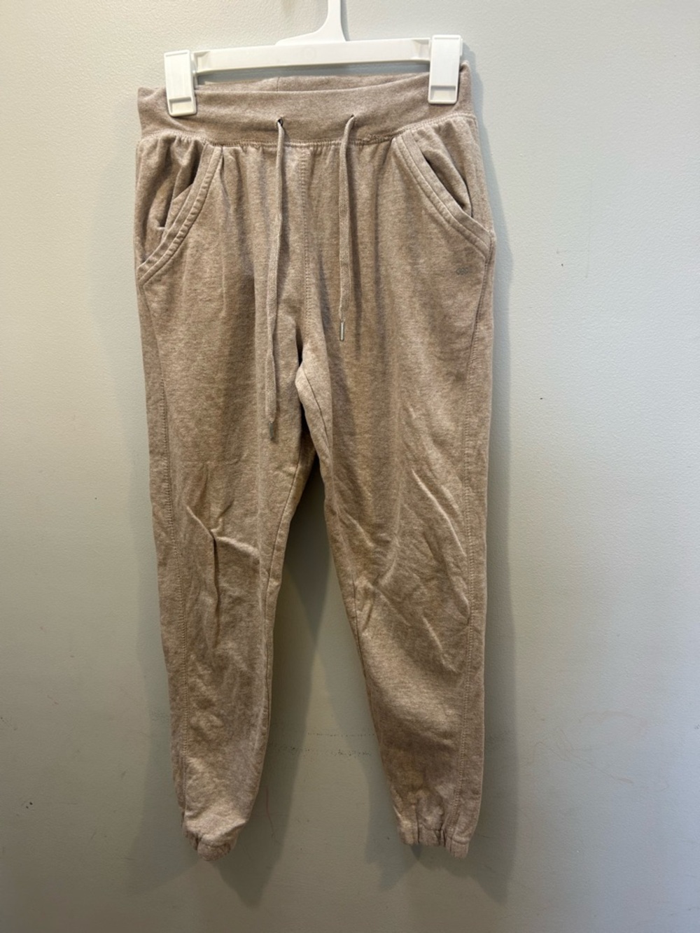 Legends Women’s S Casual Drawstring Jogger Pants - Taupe